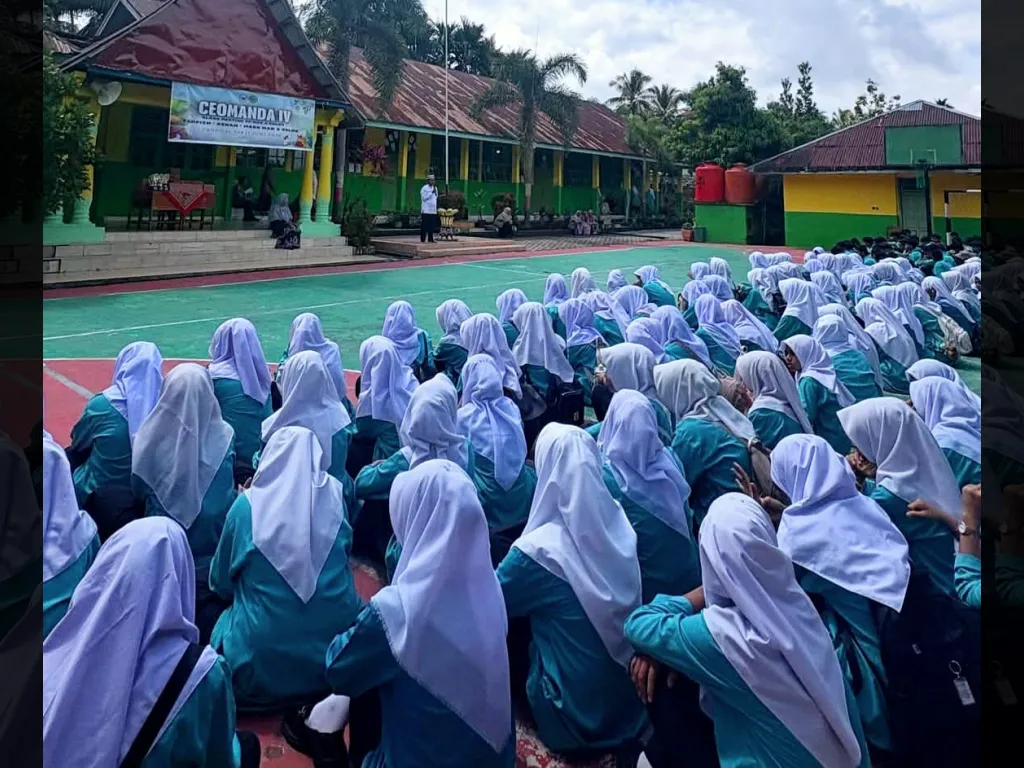 Suasana Apel siswa MAN 2 Solok